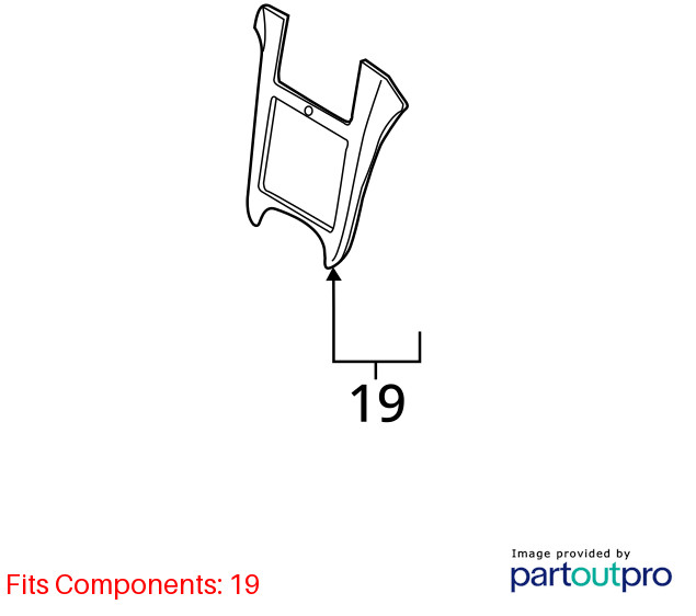 Audi R8 2011-2015 Trim molding