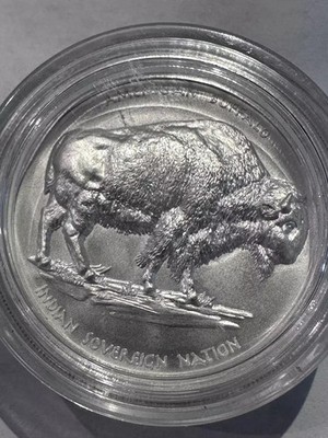 2021 1oz Sitting Bull Ultra High Relief Oglala Lakota Sioux Nation