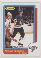 1986-87 O-Pee-Chee Bernie Federko #105 HOF 1md