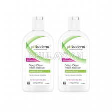 2 Pack Phisoderm Deep Clean Cream Cleanser For Normal to Dry Skin 6 Oz 177 ml