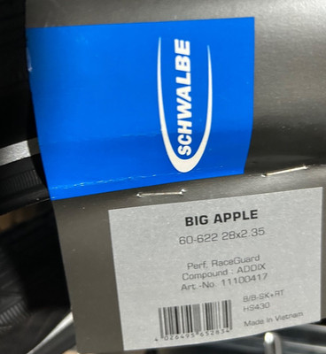 Schwalbe Big Apple 28 x 2,35 (60-622) schwarz