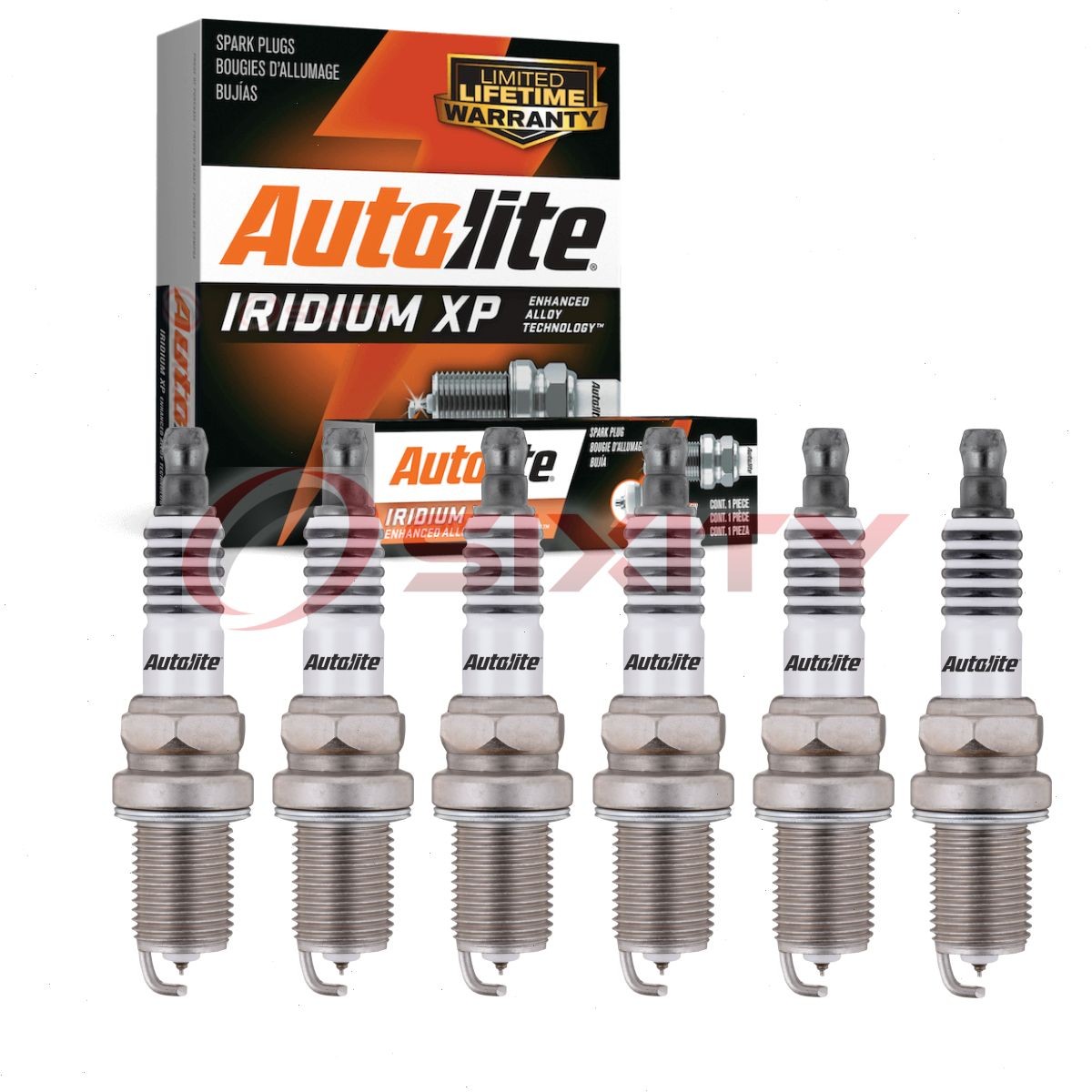 6 pc Autolite Iridium XP XP3924 Spark Plugs for HR8NPP302 613FP 3303 2071 av