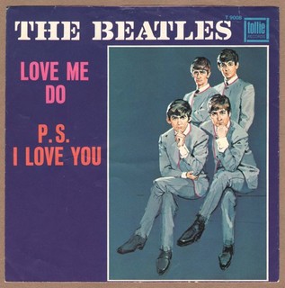 Beatles ORIGINAL 1964 TOLLIE RECORDS ‘LOVE ME DO‘ PICTURE SLEEVE IN NICE SHAPE!