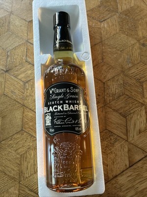 RARITÄT & SAMMLERSTÜCK: W. Grant & Sons BLACK BARREL Single Grain Scotch Whisky