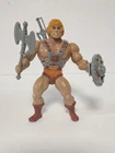 Vintage Short Strap 8 Back He-man MOTU Masters Of The Universe Complete