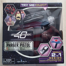 STAR TREK PHASER PISTOL "2 in 1" -  DIAMOND SELECT / ART ASYLUM OVP black handle