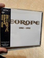 EUROPE 1982-1992 Best Album JAPAN EDITION CD ESCA 5798 w/OBI 17tracks 1993