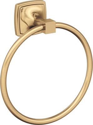 Amerock BH36092CZ | Champagner Bronze Handtuchring | 192 mm Länge 