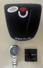 Orologio SECTOR 240 Chrono Bracciale Acciaio, Blu