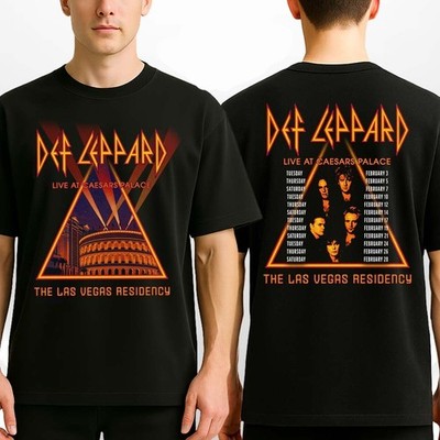 Def Leppard The Las Vegas Residency 2026 Collection Unisex T-Shirt