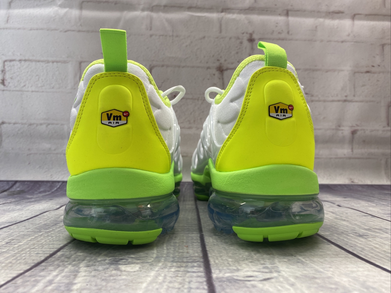 White BUILT Shirt For N Vapormax Plus Tennis Ball Electric Green Volt Lime