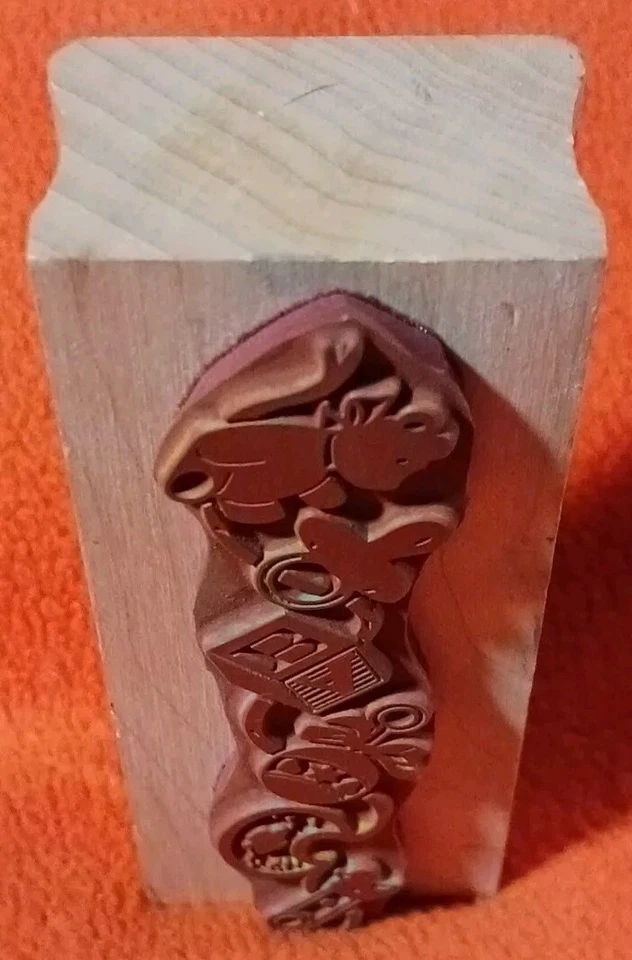 Estampilla de goma con borde de bebé Posh Impressions Z3941 estampida de goma Foto 4 de 4