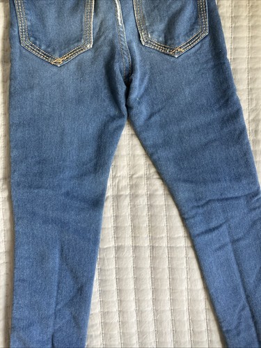 Jordache Skinny Legging Pants Size Small 6-6x Blue Jegging Rips Girls Soft Denim - Picture 16 of 19