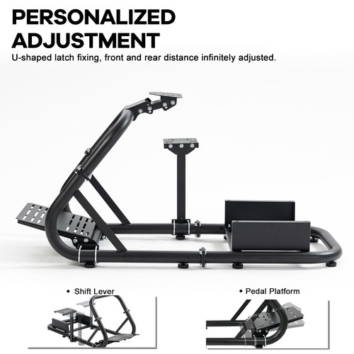 Zootopo Gaming Simulator Cockpit With Seat Fits For Logitech G920 G29 G923 T150 - Picture 6 of 21