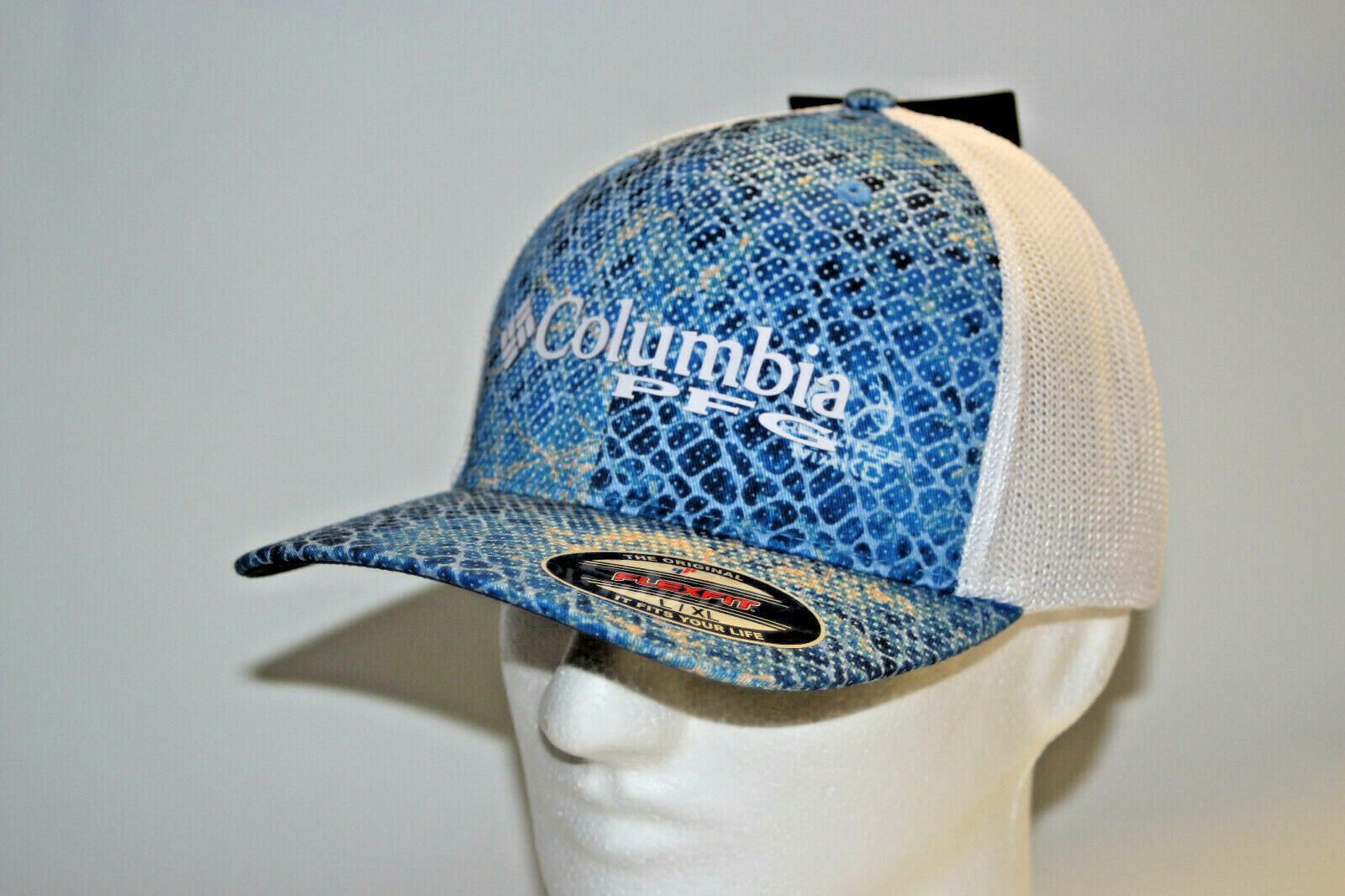 columbia blue camo hat