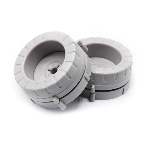 2Pcs Gray Adapter Clamps Reliabled for 1/4Inch Open Reels Tape Recorders - Picture 7 of 8
