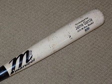 Jaime Garcia Maple Marucci Game Used Bat Atlanta Braves Cardinals MLB