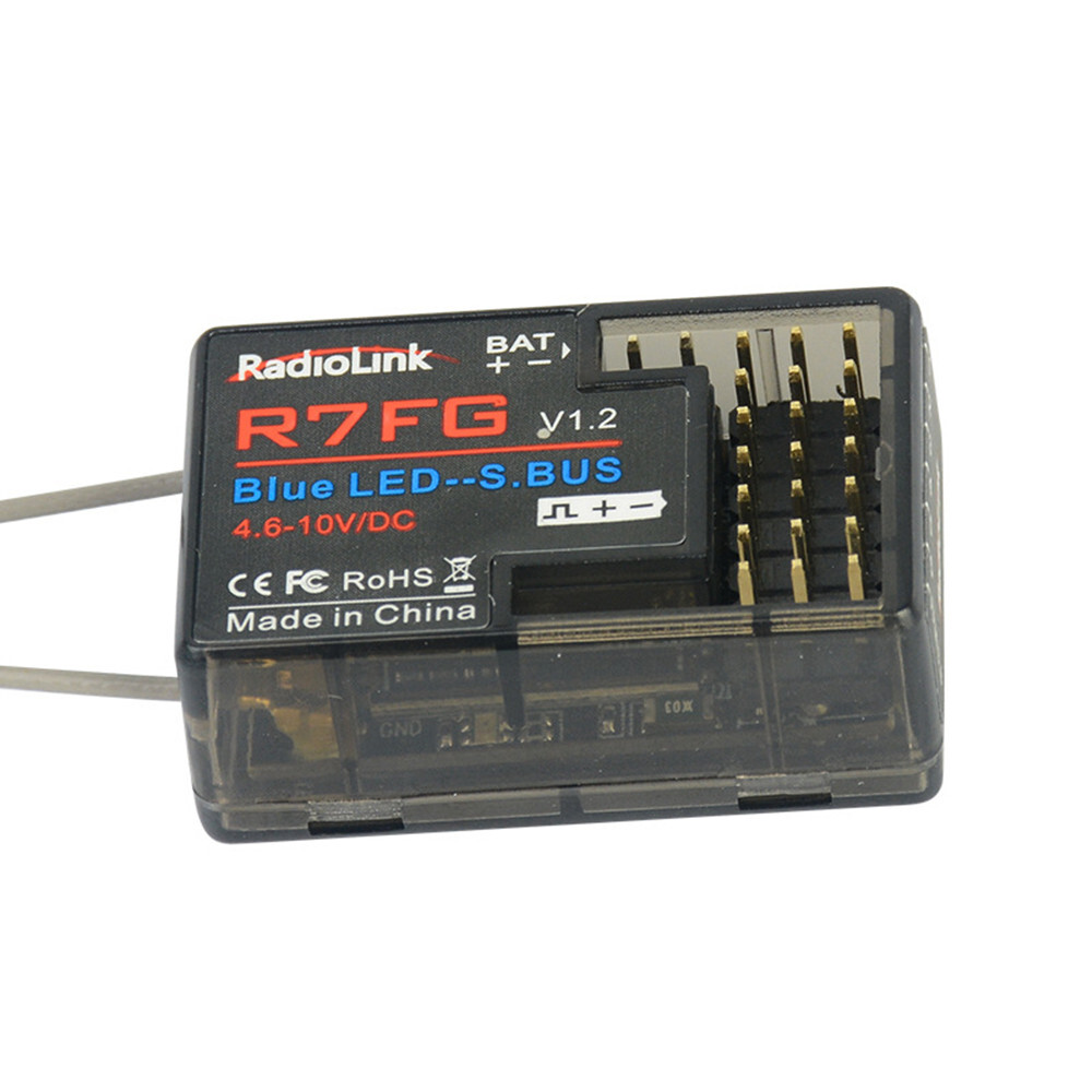 R7FG 7CH 2.4G Receiver for Radiolink RC6GS RC4GS T8S T8FB Remote