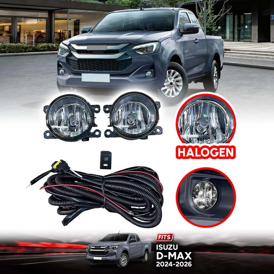 Juego de bombillas halógenas foco antiniebla para camioneta Isuzu D-Max Dmax 2024 Foto 2 de 4