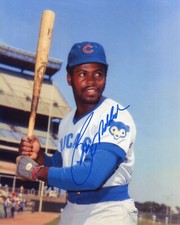 BILL MADLOCK Chicago Cubs signed color photo 3x All Star 4 time NL BC 1979 WS
