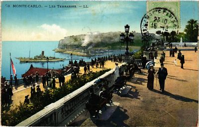 CPA AK MONACO - MONTE-CARLO - Les Terrasses (477037)