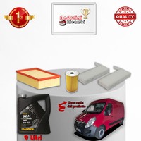 Wartungsset Filter Und ÖL Opel Movano B 2.3 Cdti Biturbo 125KW 170PS 2015