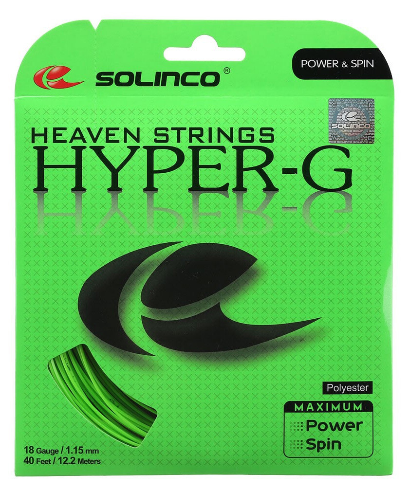 Solinco Hyper-G 18 1.15mm Tennis Strings Set