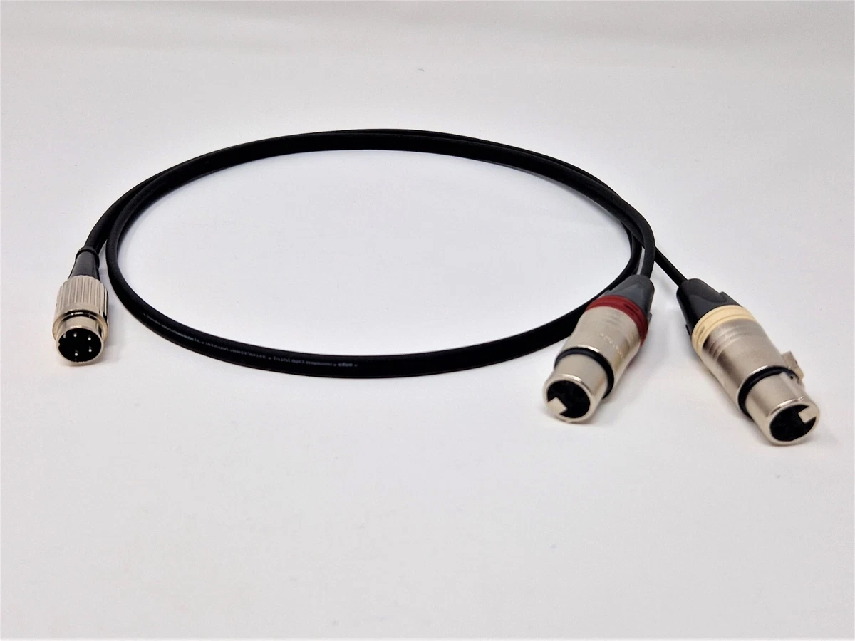 QUAD 34 44 405 DIN 4Pin to Din 4Pin Cable 1m オーダー ピュア 