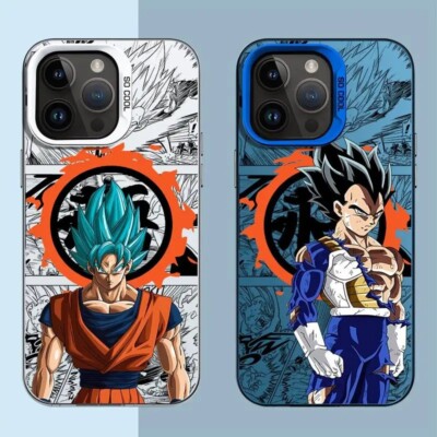 For iPhone 16 15 14 13 12 11 Pro Plus Max Dragon Ball Phone Case Goku Anime  UK