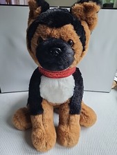 FAO SCHWARZ German Shepherd Plush 12" Sitting Dog Puppy