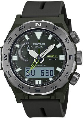 CASIO PRO TREK PRW-6800Y-3JF Climber Line Radio Solar Analog Digital Men`s Watch