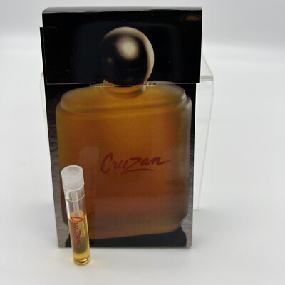 Vintage Cruzan Cologne Mens Fragrance Vial Sample Size