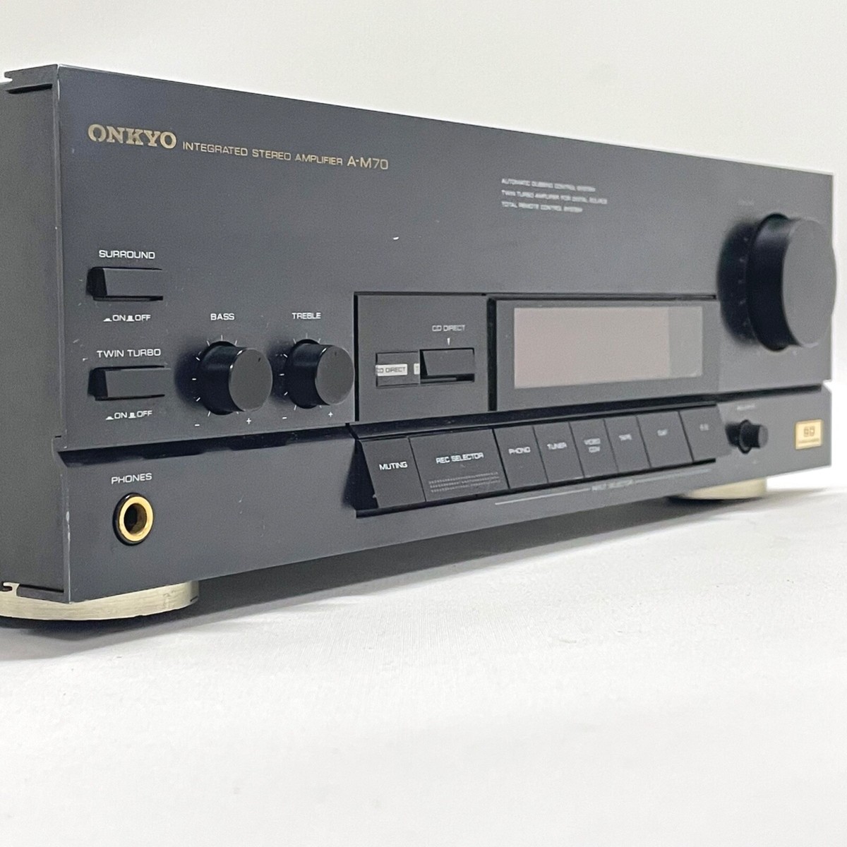 アンプ Onkyo integrantes stereo amplifier ONKYO A-905FX Pre-Main Integrated Stereo Amplifier Silver