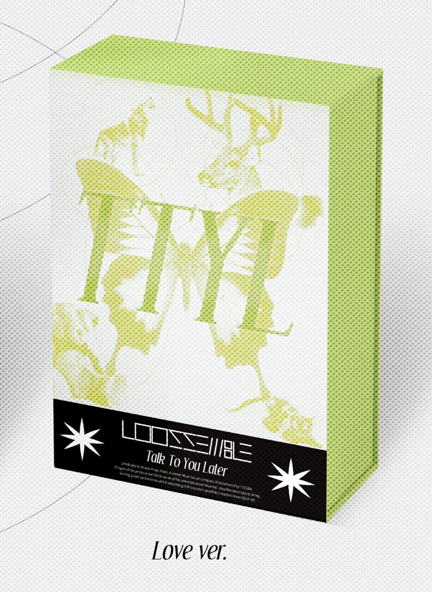 Loossemble TTYL Love ver ヘジュ サイン入り アルバム Loossemble 3rd Mini Album TTYL Love Ver. CD+P.Book+P.Card+Sticker+