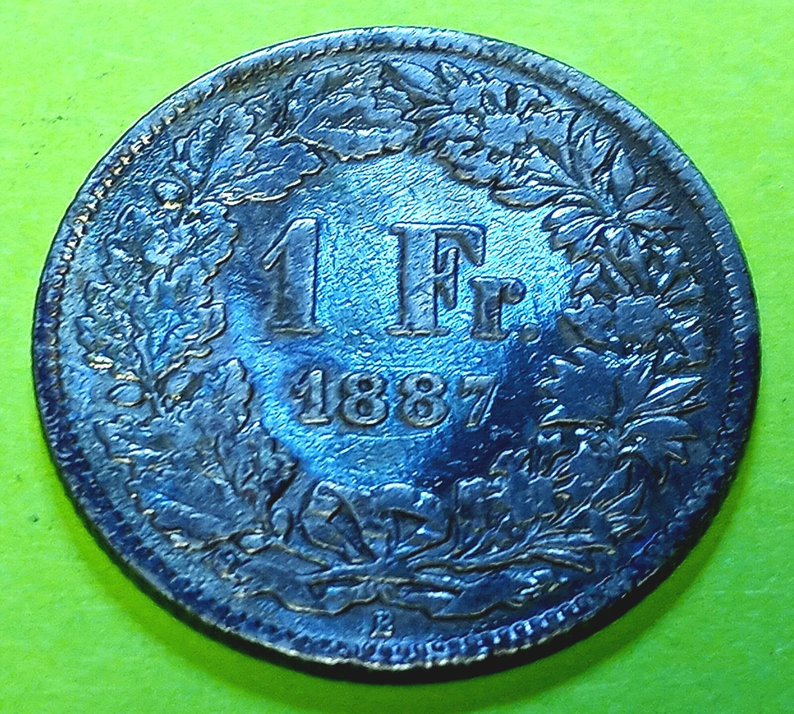 1887-b-swiss-1-franc-better-grade-great-toning-ebay