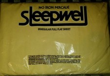 SLEEPWELL FULL SIZE  FLAT SHEET OFF WHITE COLOR BRAND NEW