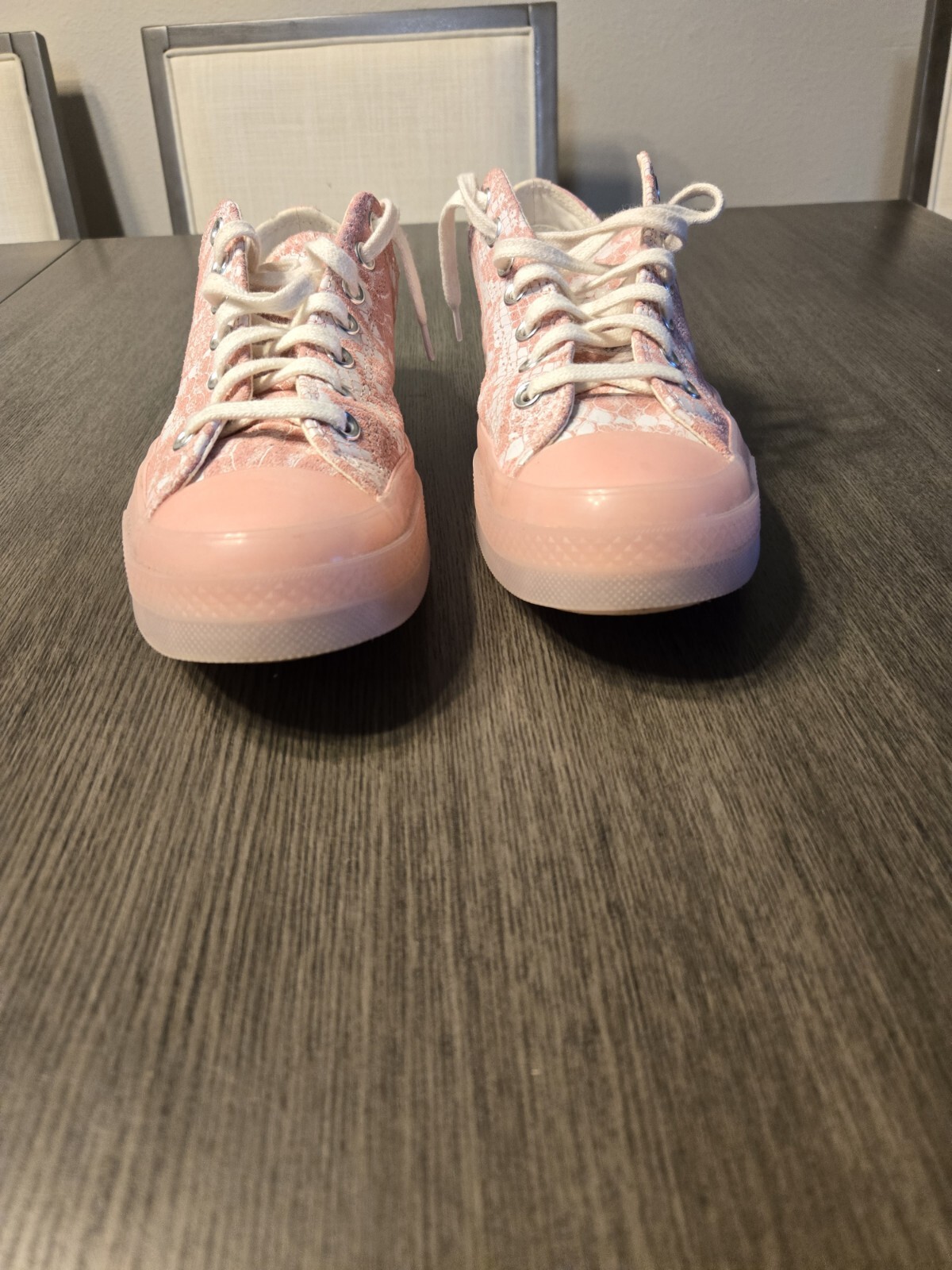 Converse Golf Wang Pink Python Snakeskin Sneakers… - image 5