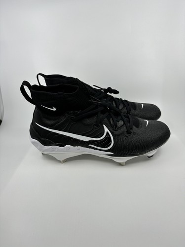 Nike Alpha Huarache NXT Black White Baseball Cleats DJ6517-001 Mens Size 10 - Picture 3 of 6