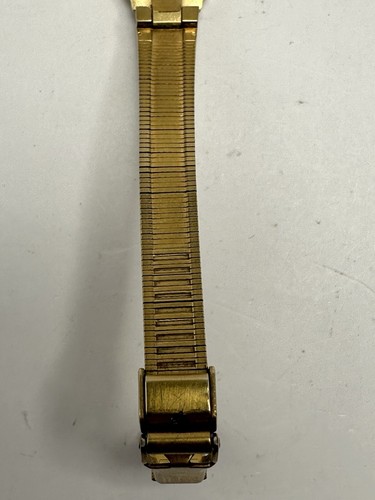 Citizen CQ 2250-S002284 Ladies Watch New Battery 13MM 6.25" Gold Tone Rare E80 - Picture 8 of 11