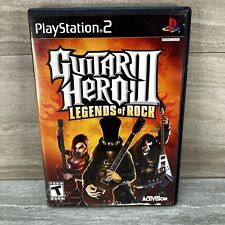 Guitar Hero lll 3: Legends of Rock Playstation 2 Game PS2 Activision Complete