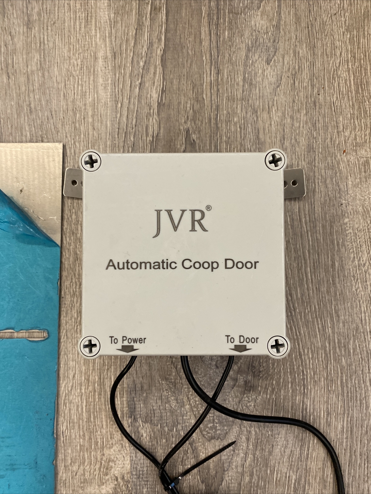 JVR WIFI Enabled Smart AutomaticChickenCoopDoor with Safety Feature