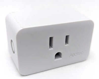 Aeotec Z-Wave Plus Smart Switch 7 Wall Plug Outlet Model ZWA023-A White - Tested