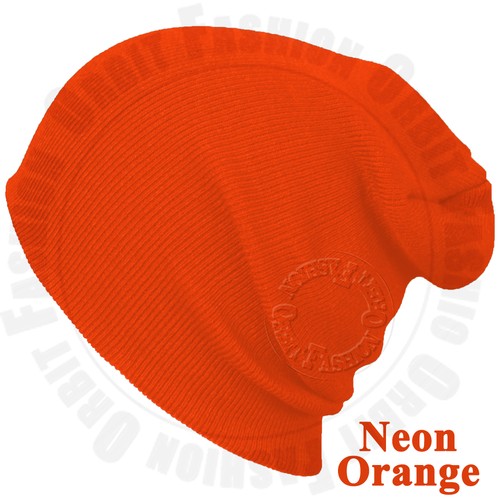 Knit Beanie Hat Cuffed Ribbed Skull Cap Soft Acrylic Stretch Fit Warm Blank Mens - Picture 32 of 32
