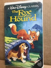 Walt Disney  s classic The Fox and the Hound VHS - black diamond edition