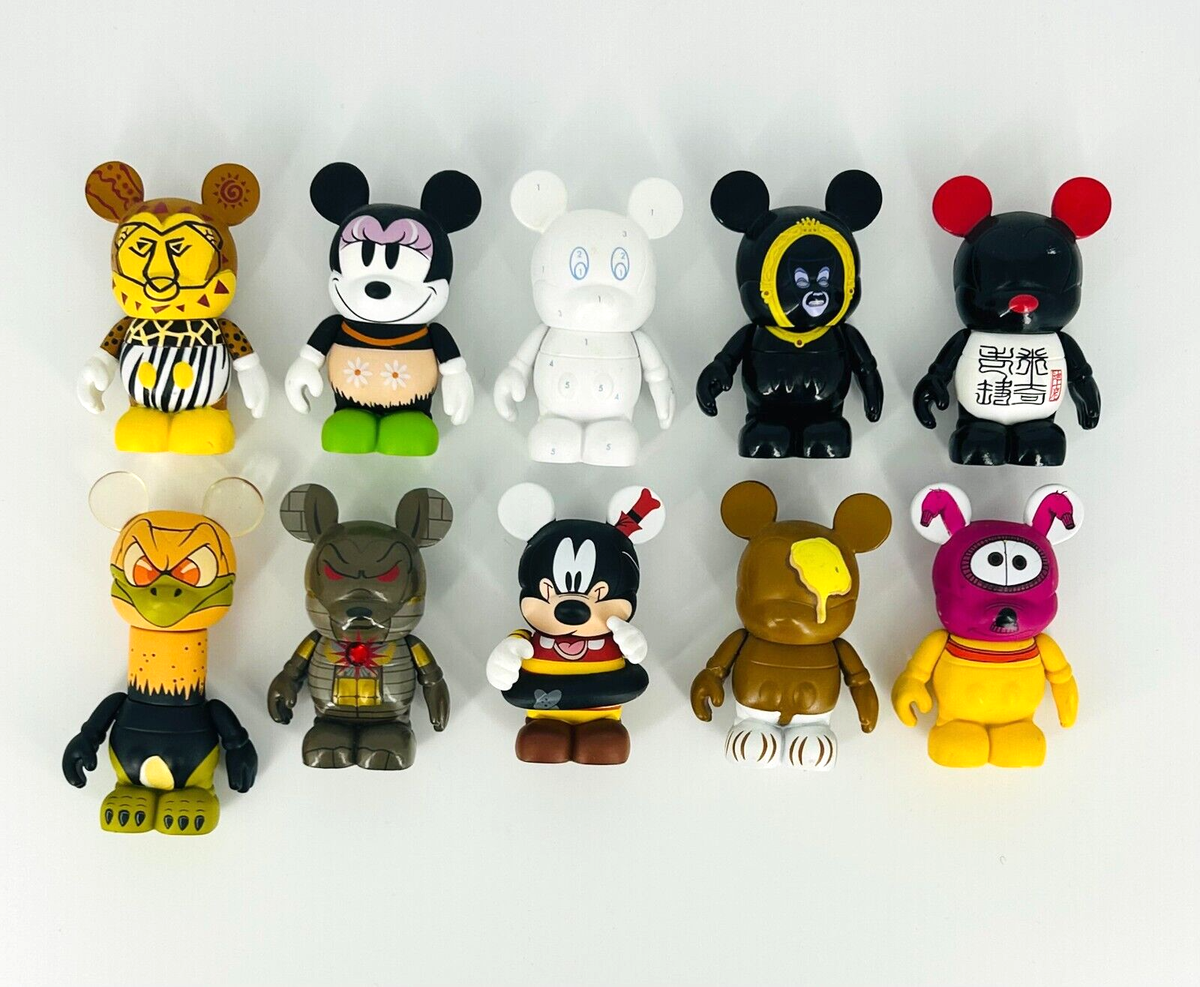 LOT OF 10 Disney VINYLMATION Vinyl Figures Mickey Mouse! | eBay