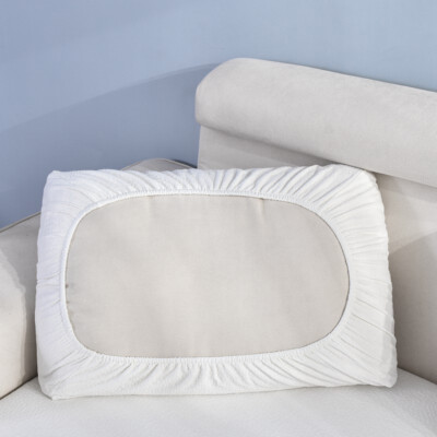 Stretch-Sofa-Sitzkissenbezug Möbelschutz Elastische Unterseite ^   