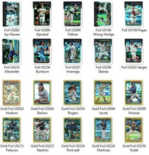 2024 Topps Update Gold and Rainbow Foil -- Pick your cards