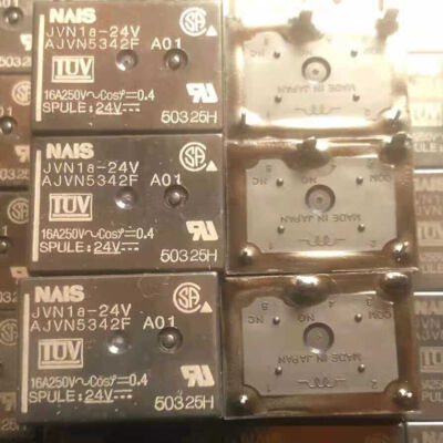 2Pcs JVN1A-24V AJVN5342F Power Relay 4Pins 16A 250V #A6-3
