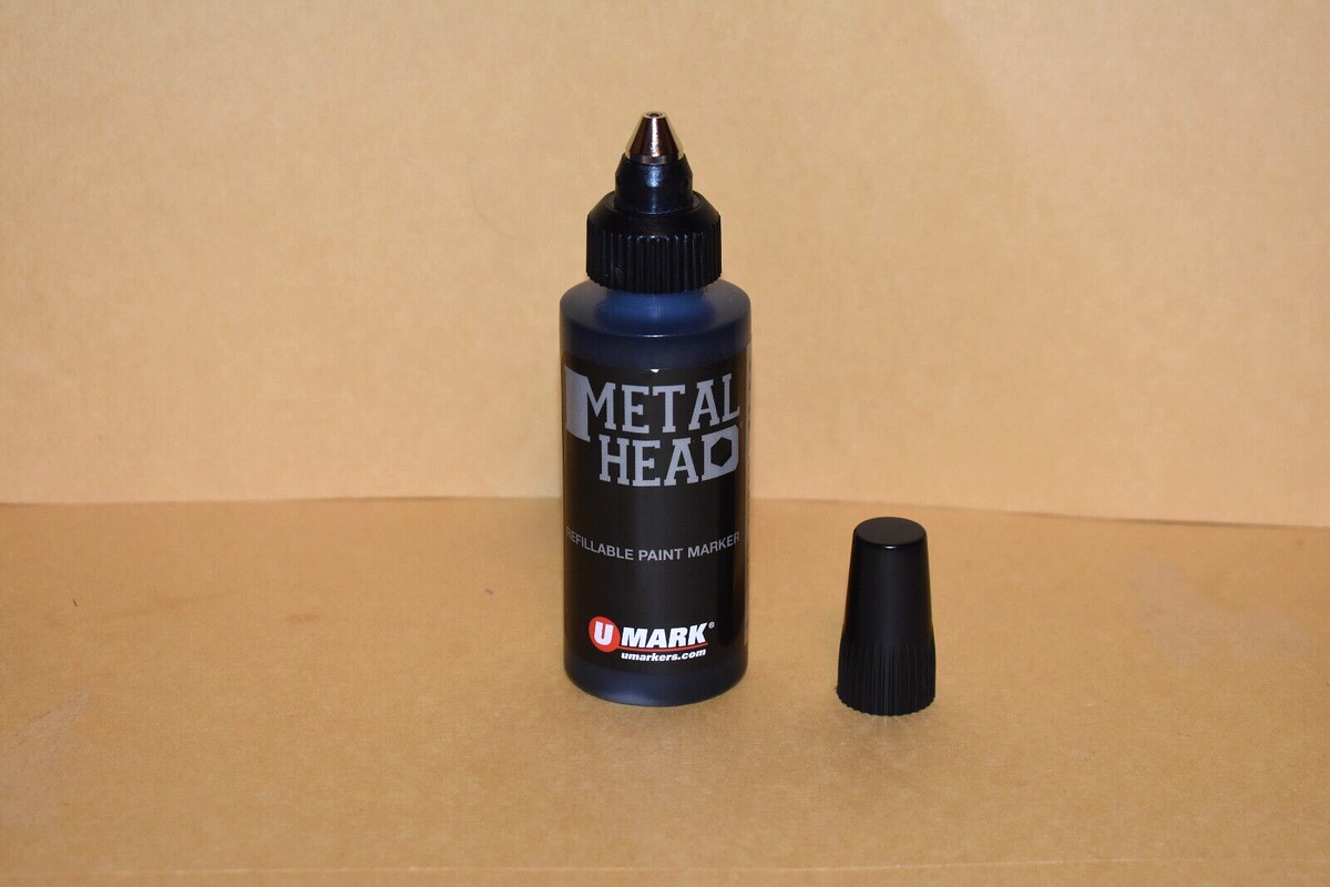 Metal Head Black 4mm Paint Marker Oz Metal Marking Auto Salvage
