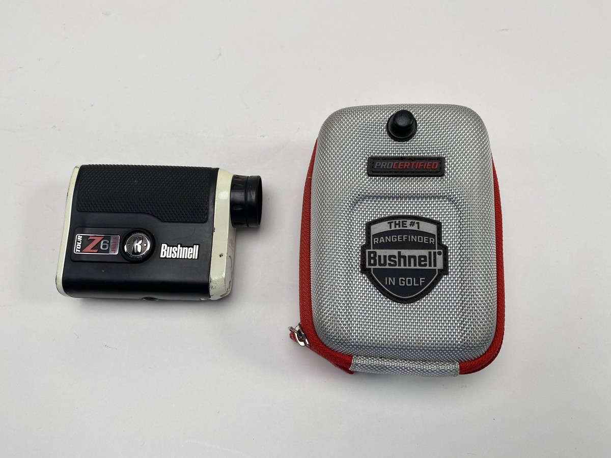 Bushnell Tour Z6 Jolt Rangefinder Golf Laser Range Finder W Bushnell Tour Z6 Jolt Rangefinder Golf Laser Range Finder W